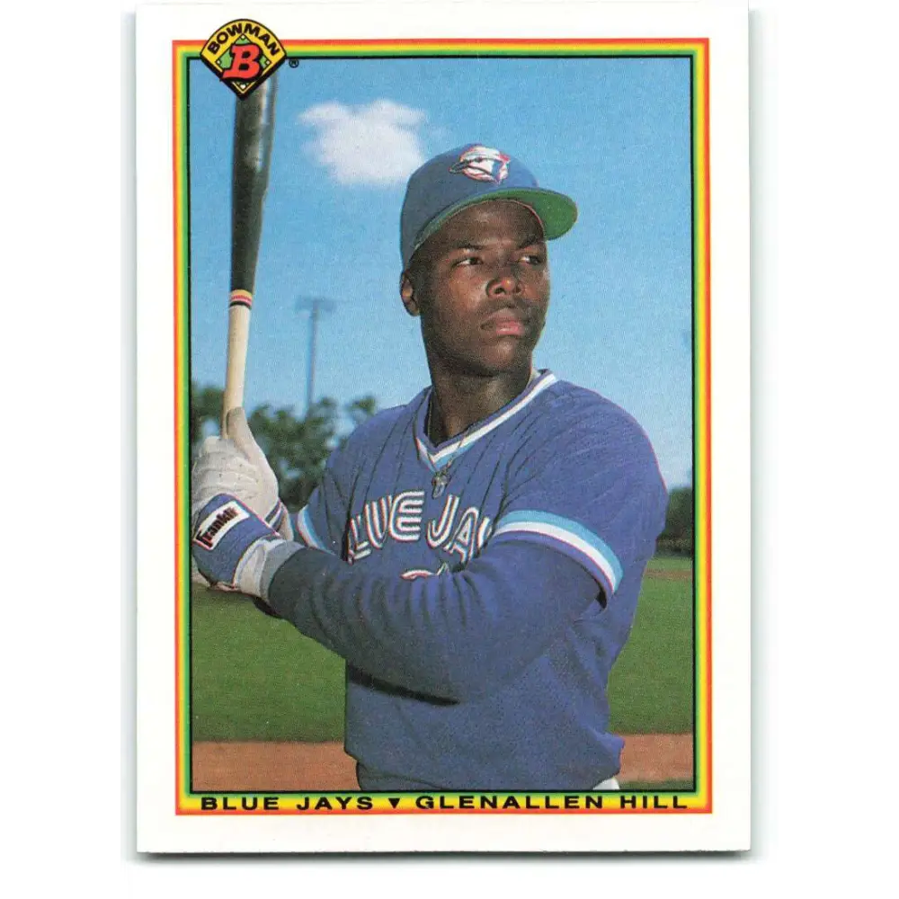 1990 Bowman #514 Glenallen Hill NM-MT Toronto Blue Jays Baseball Card  Image 1
