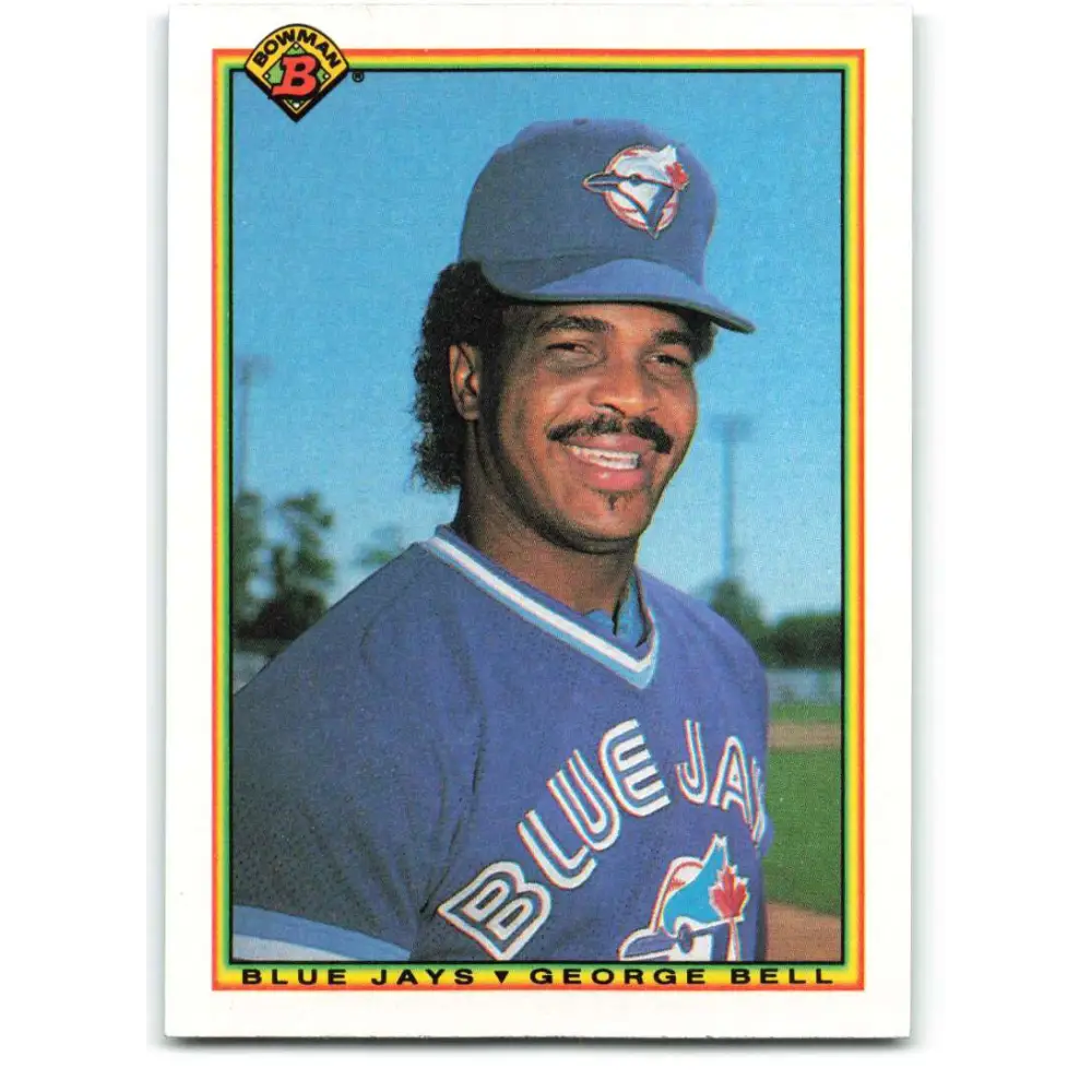 1990 Bowman #515 George Bell NM-MT Toronto Blue Jays Baseball Card  Image 1