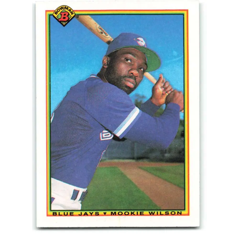 1990 Bowman #516 Mookie Wilson NM-MT Toronto Blue Jays Baseball Card  Image 1
