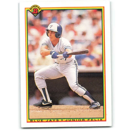 1990 Bowman #522 Junior Felix NM-MT Toronto Blue Jays Baseball Card  Image 1