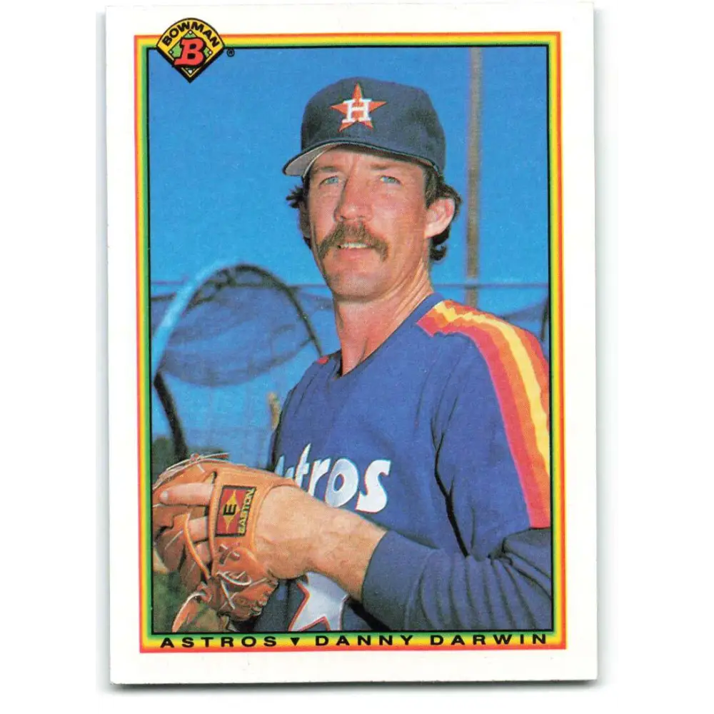 1990 Bowman #66 Danny Darwin NM-MT Houston Astros Baseball Card  Image 1