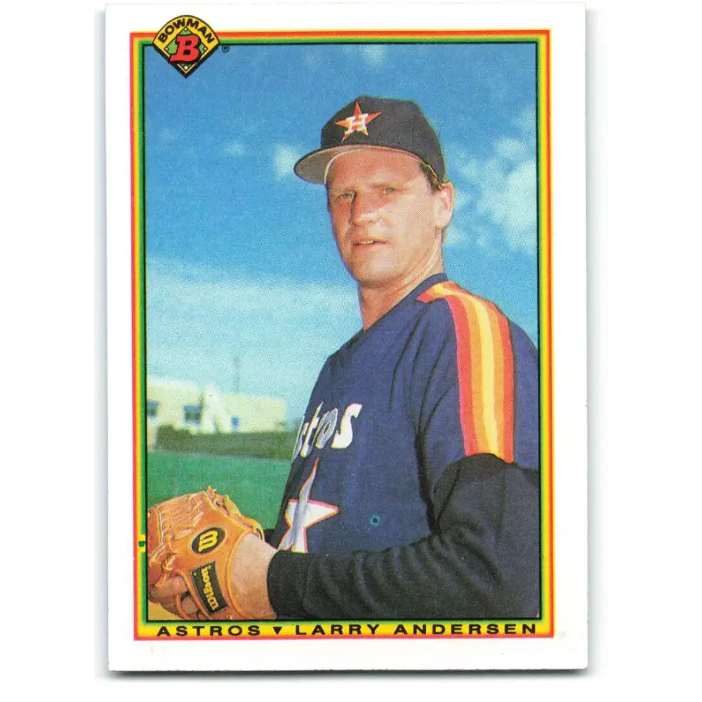 1990 Bowman #67 Larry Andersen NM-MT Houston Astros Baseball Card  Image 1
