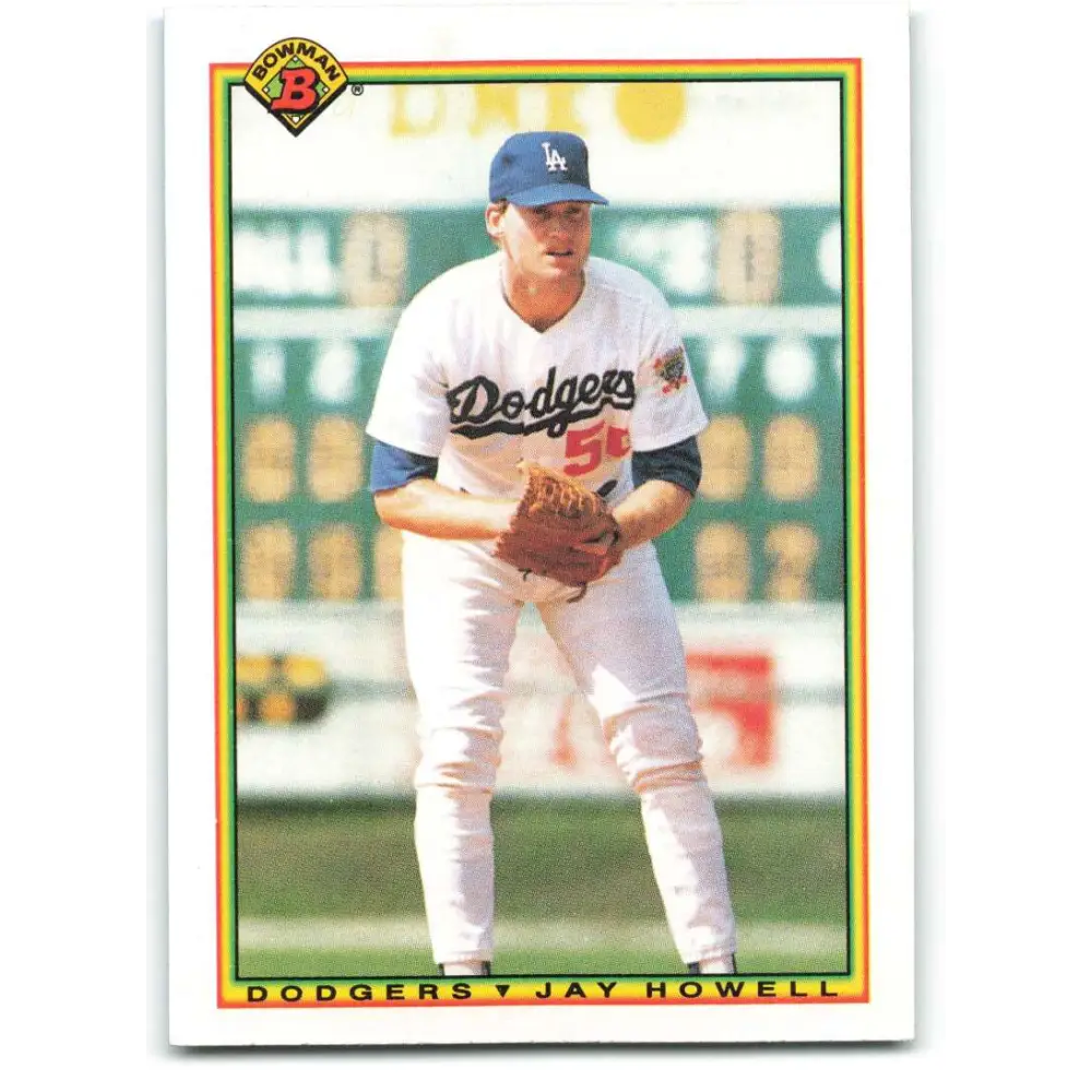 1990 Bowman #83 Jay Howell NM-MT Los Angeles Dodgers Baseball Card  Image 1