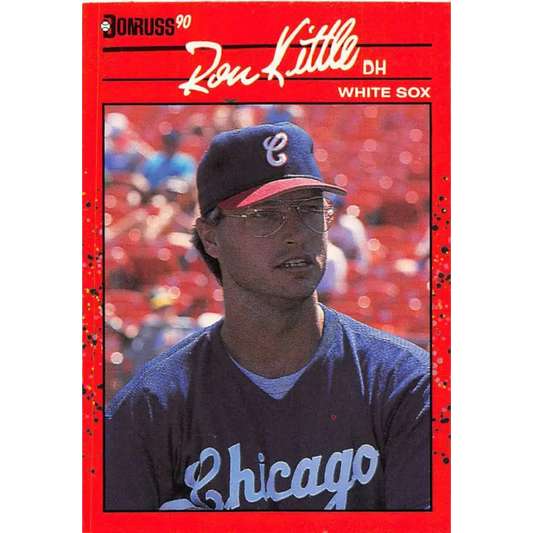 1990 Donruss #148 Ron Kittle VG-EX Chicago White Sox Baseball Card Image 1