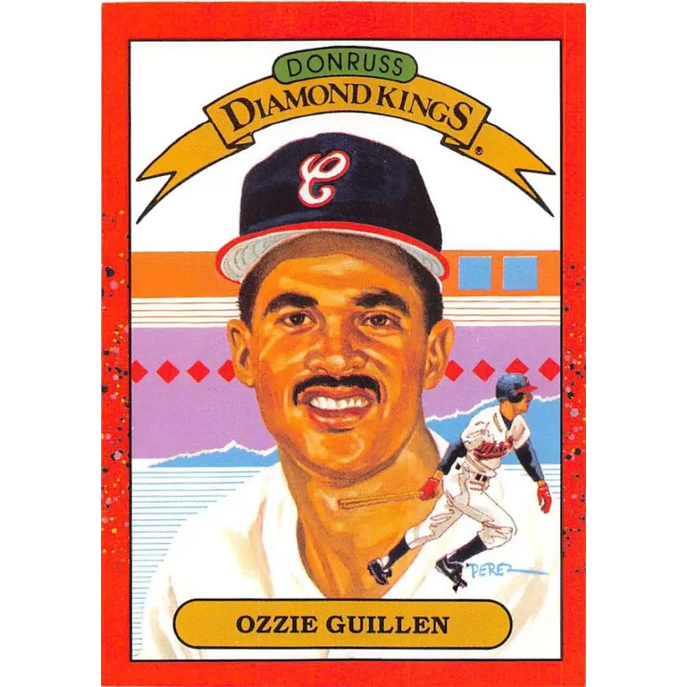 1990 Donruss #15 Ozzie Guillen DK VG-EX Chicago White Sox Baseball Card Image 1