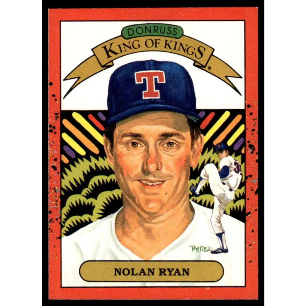 1990 Donruss #665 Nolan Ryan EX/NM Texas Rangers Baseball Card Image 1