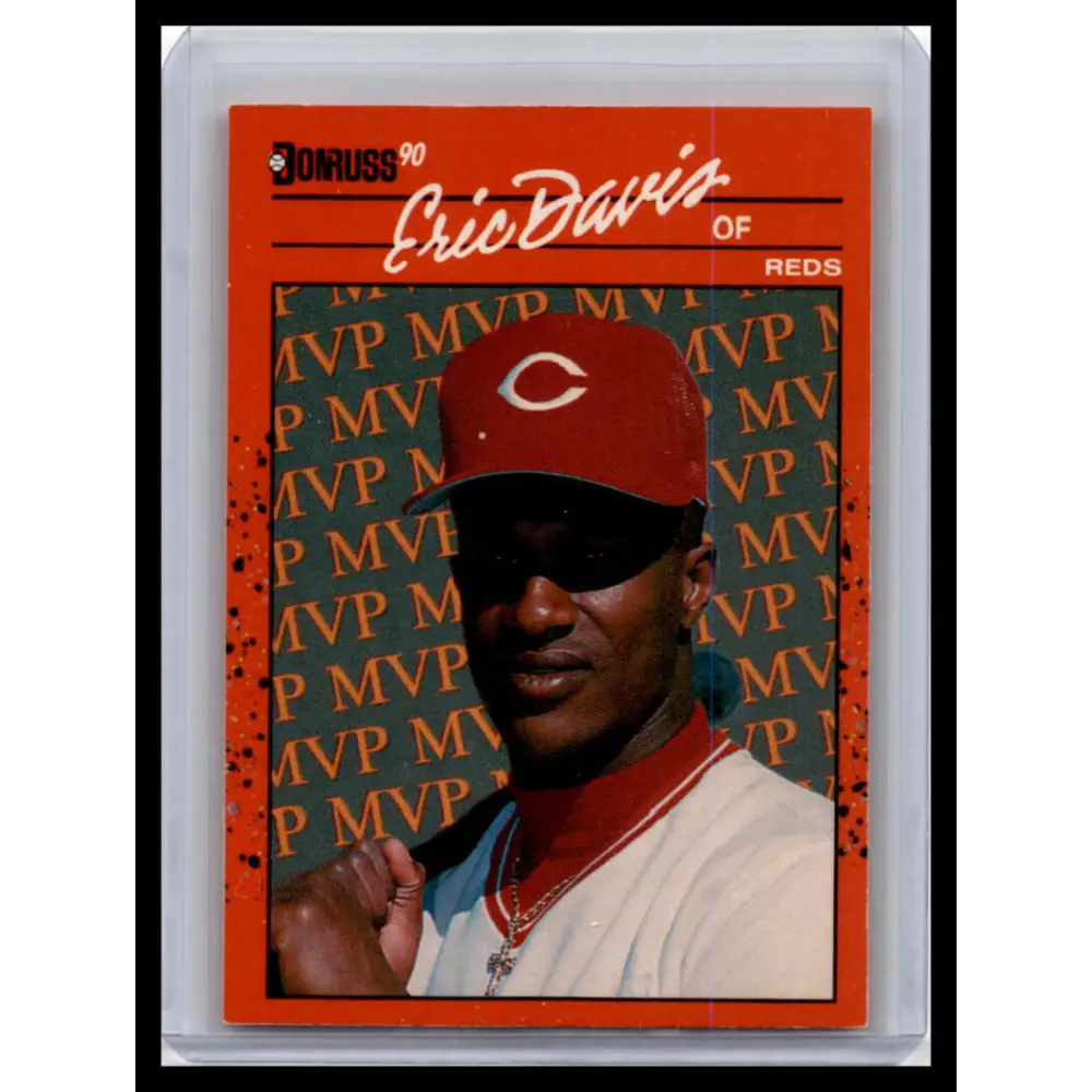 1990 Donruss #BC-23 Eric Davis NM-MT Cincinnati Reds Baseball Card Image 1