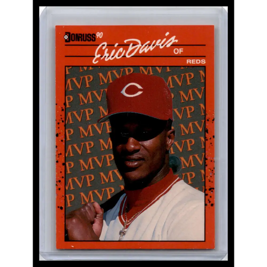 1990 Donruss #BC-23 Eric Davis NM-MT Cincinnati Reds Baseball Card Image 1