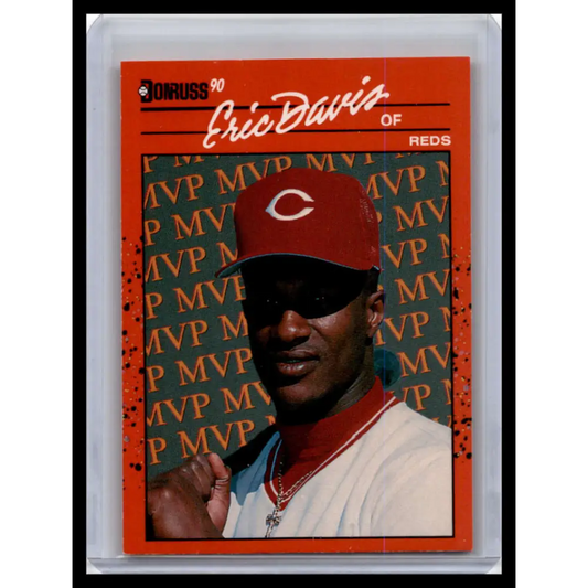 1990 Donruss #BC-23 Eric Davis NM-MT Cincinnati Reds Baseball Card Image 1