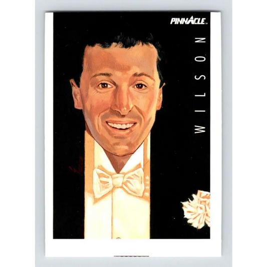 1991-92 Pinnacle #369 Doug Wilson GG NM-MT San Jose Sharks Hockey Card Image 1