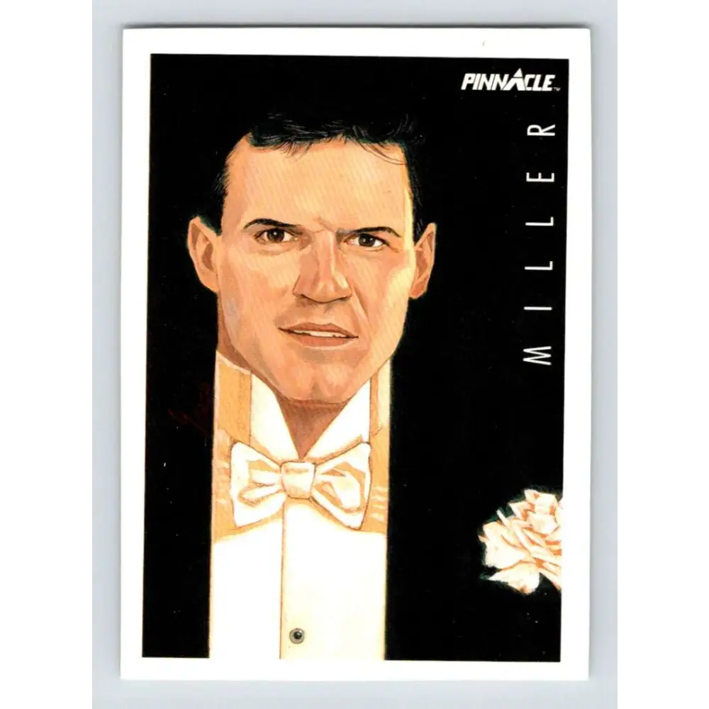 1991-92 Pinnacle #372 Kelly Miller GG NM-MT Washington Capitals Hockey Card Image 1