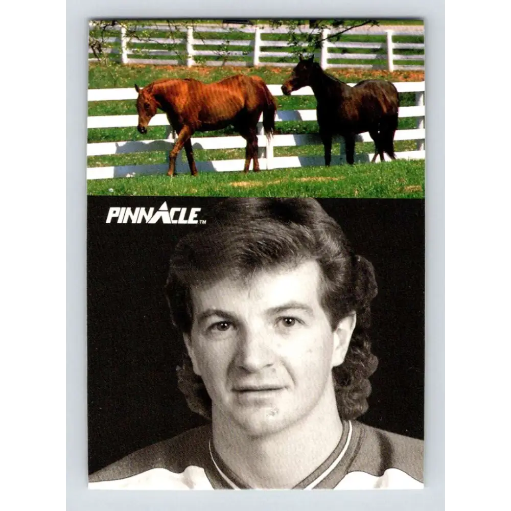 1991-92 Pinnacle #399 Al MacInnis SL NM-MT Calgary Flames Hockey Card Image 1