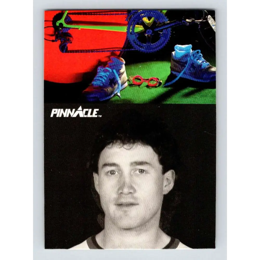 1991-92 Pinnacle #400 Ed Belfour SL NM-MT Chicago Blackhawks Hockey Card Image 1