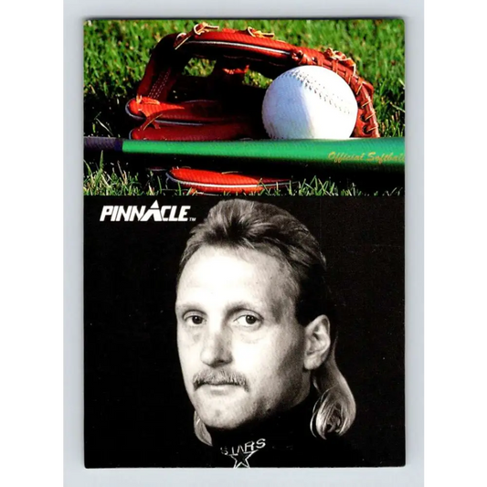 1991-92 Pinnacle #404 Craig Ludwig SL NM-MT Minnesota North Stars Hockey Card Image 1