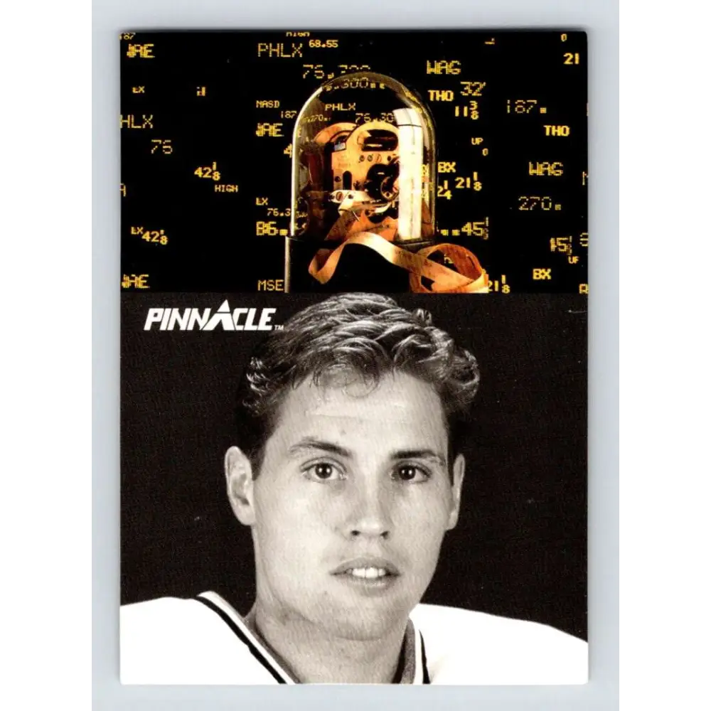 1991-92 Pinnacle #411 Paul Cavallini SL NM-MT St. Louis Blues Hockey Card Image 1