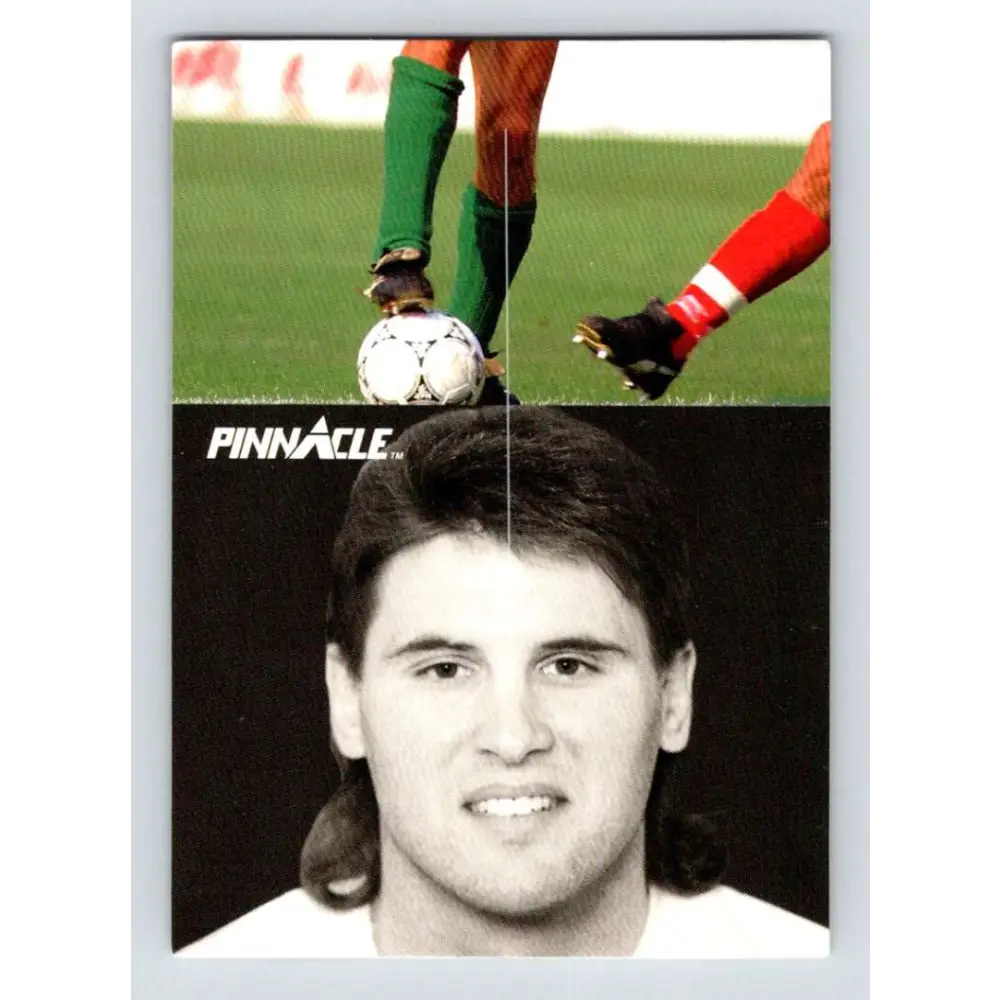 1991-92 Pinnacle #414 Peter Zezel SL NM-MT Toronto Maple Leafs Hockey Card Image 1