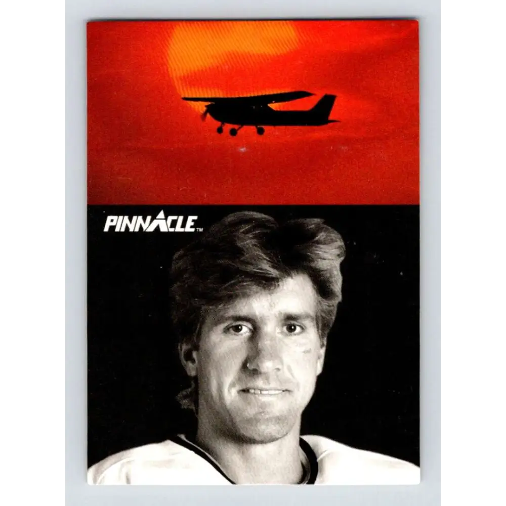 1991-92 Pinnacle #417 Rod Buskas SL NM-MT Chicago Blackhawks Hockey Card Image 1