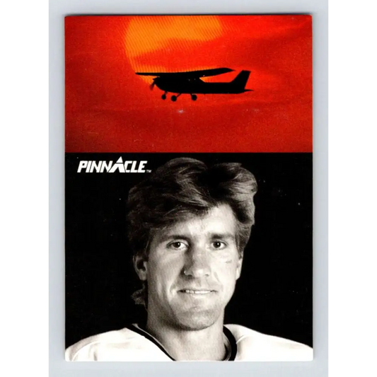 1991-92 Pinnacle #417 Rod Buskas SL NM-MT Chicago Blackhawks Hockey Card Image 1