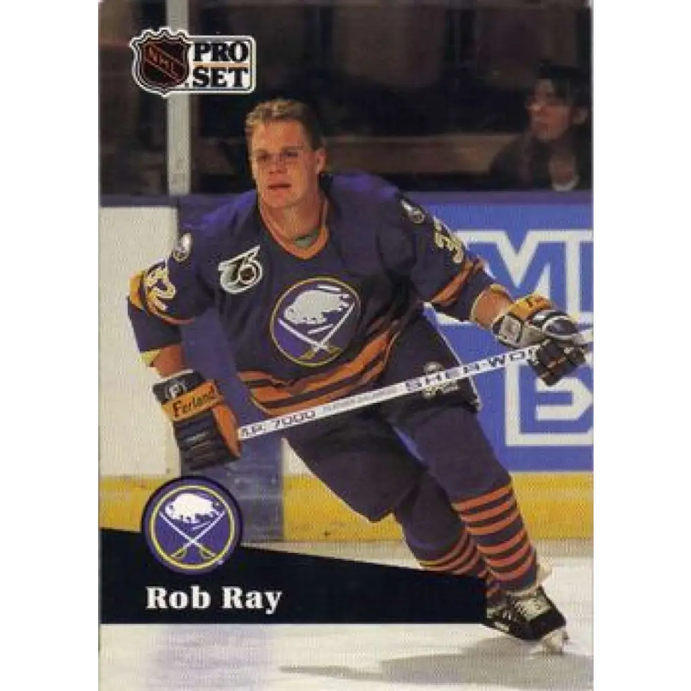 1991-92 Pro Set #355 Robert Ray NM-MT Buffalo Sabres Hockey Card Image 1