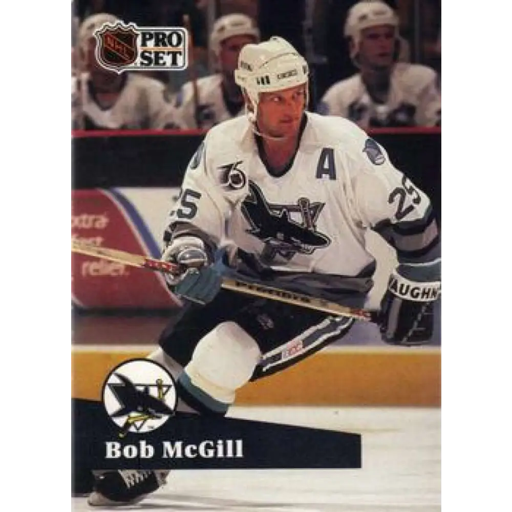 1991-92 Pro Set #480 Bob McGill NM-MT St. Louis Blues Hockey Card Image 1