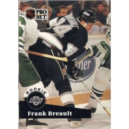 1991-92 Pro Set #541 Francois Breault NM-MT Los Angeles Kings Hockey Card Image 1