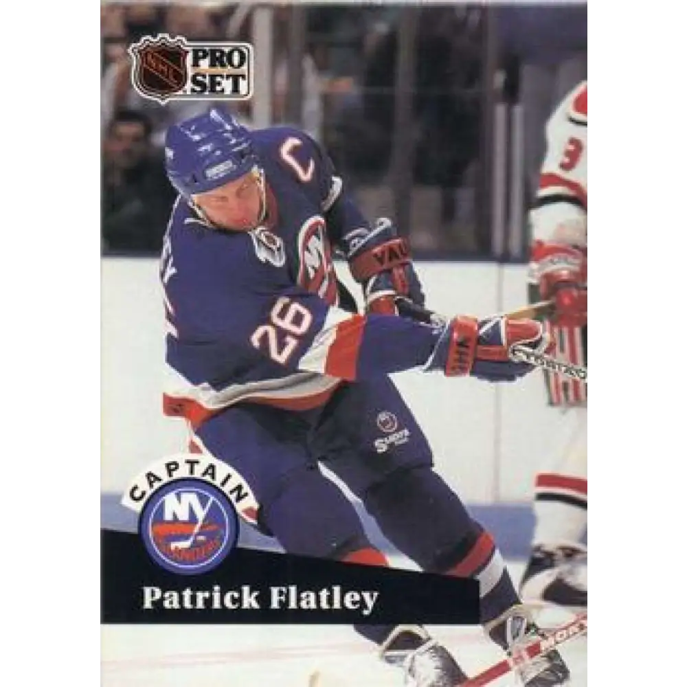 1991-92 Pro Set #578 Pat Flatley NM-MT New York Islanders Hockey Card Image 1