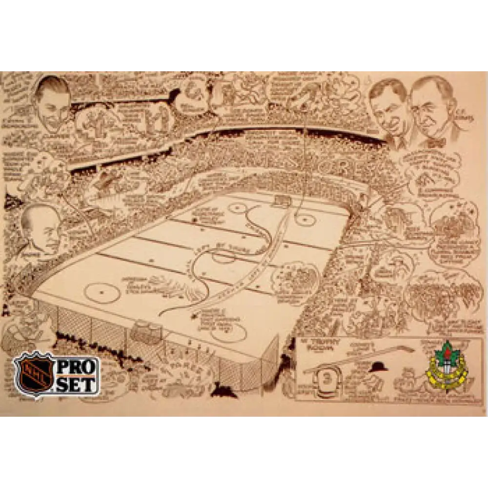 1991-92 Pro Set #591 Boston Bruins Cartoon NM-MT Hockey Card Image 1