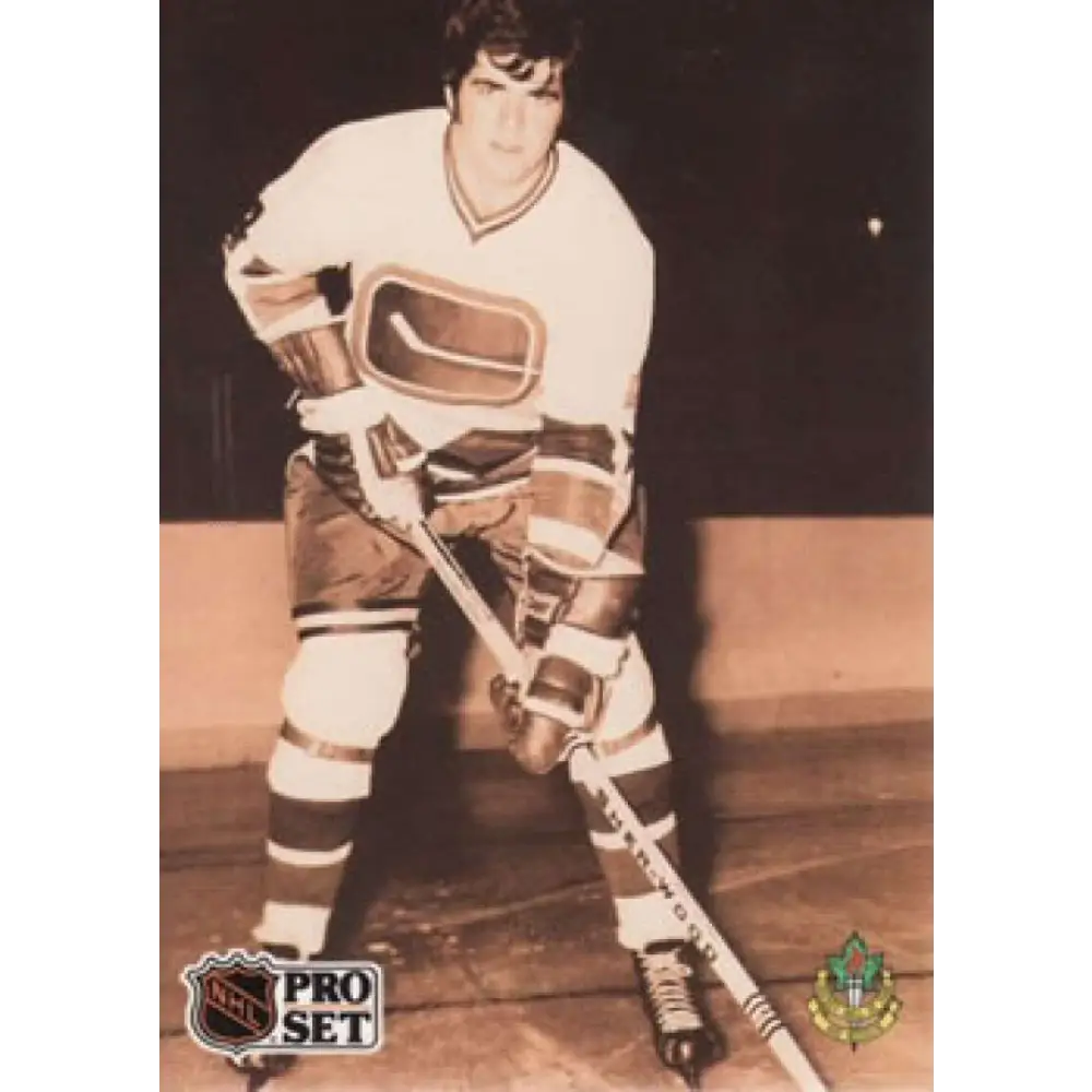 1991-92 Pro Set #595 Dale Tallon NM-MT Vancouver Canucks Hockey Card Image 1