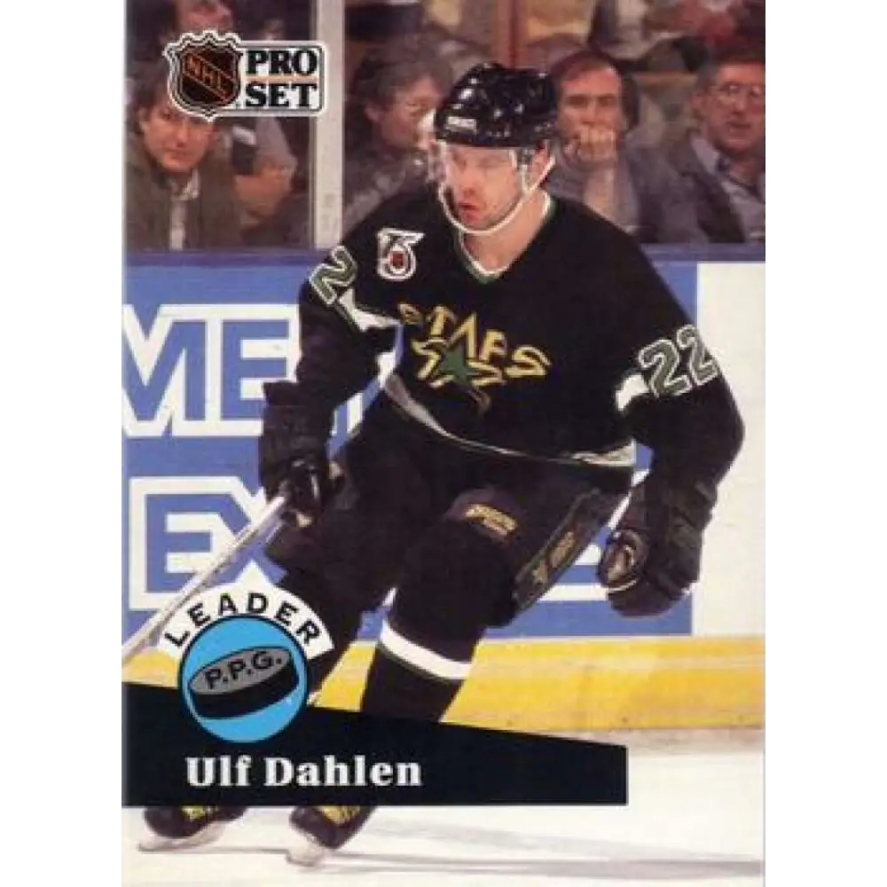 1991-92 Pro Set #607 Ulf Dahlen LL NM-MT Minnesota North Stars Hockey Card Image 1