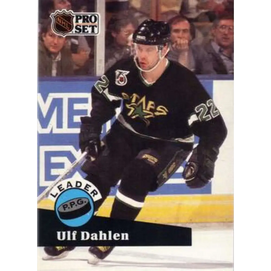 1991-92 Pro Set #607 Ulf Dahlen LL NM-MT Minnesota North Stars Hockey Card Image 1