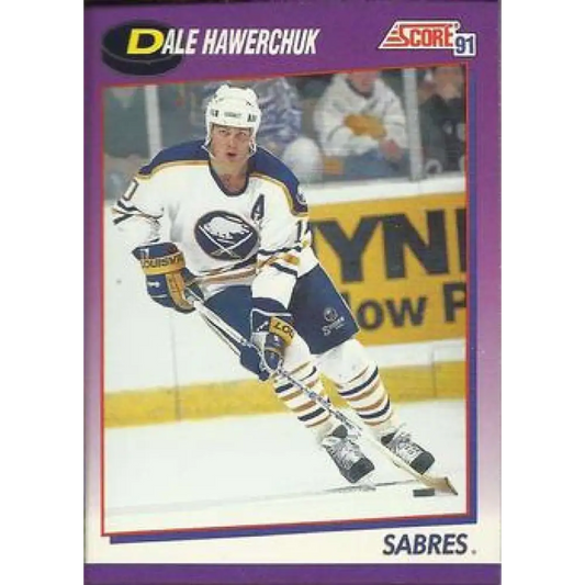 1991-92 Score American #259 Dale Hawerchuk NM-MT Buffalo Sabres Hockey Card  Image 1