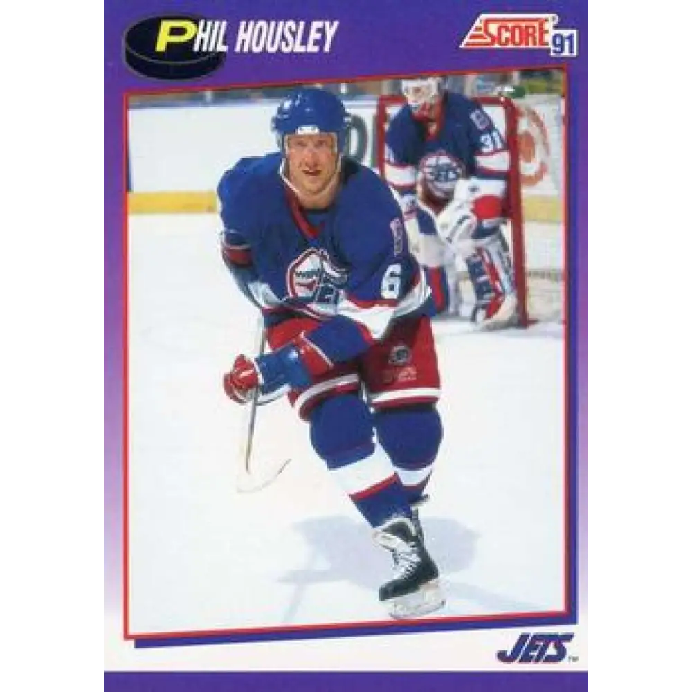 1991-92 Score American #271 Phil Housley NM-MT Winnipeg Jets Hockey Card  Image 1