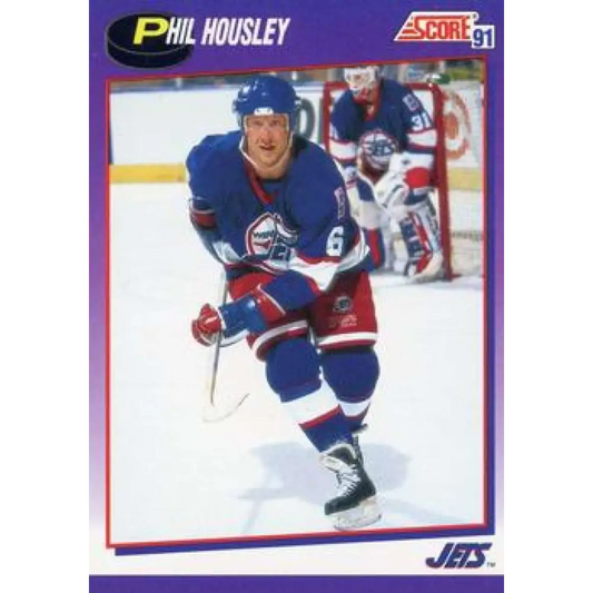 1991-92 Score American #271 Phil Housley NM-MT Winnipeg Jets Hockey Card  Image 1