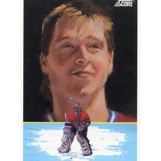1991-92 Score American #342 Patrick Roy NM-MT Montreal Canadiens Hockey Card  Image 1