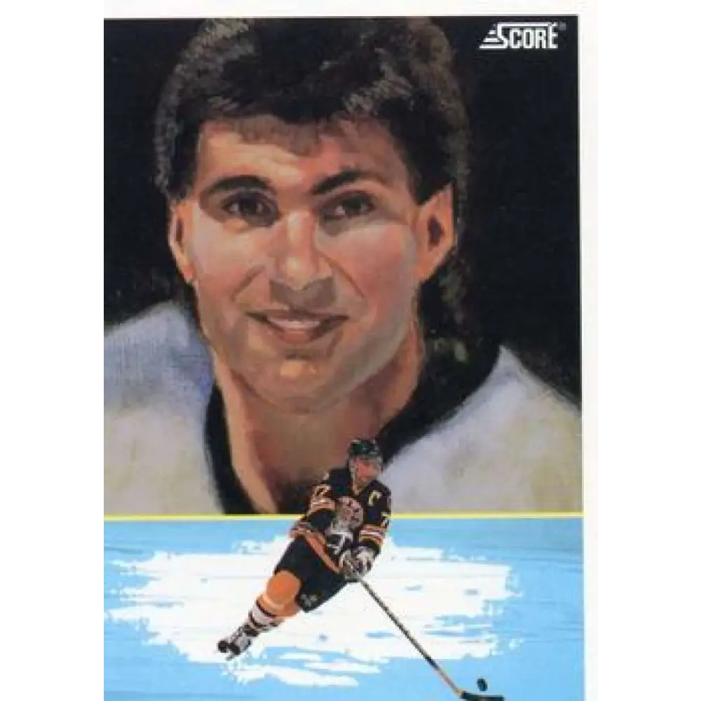1991-92 Score American #344 Ray Bourque NM-MT Boston Bruins Hockey Card  Image 1