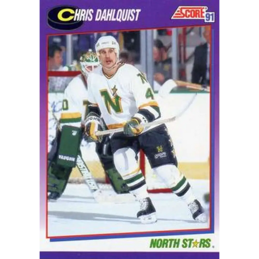 1991-92 Score American #365 Chris Dahlquist NM-MT Minnesota North Stars Hockey Card  Image 1