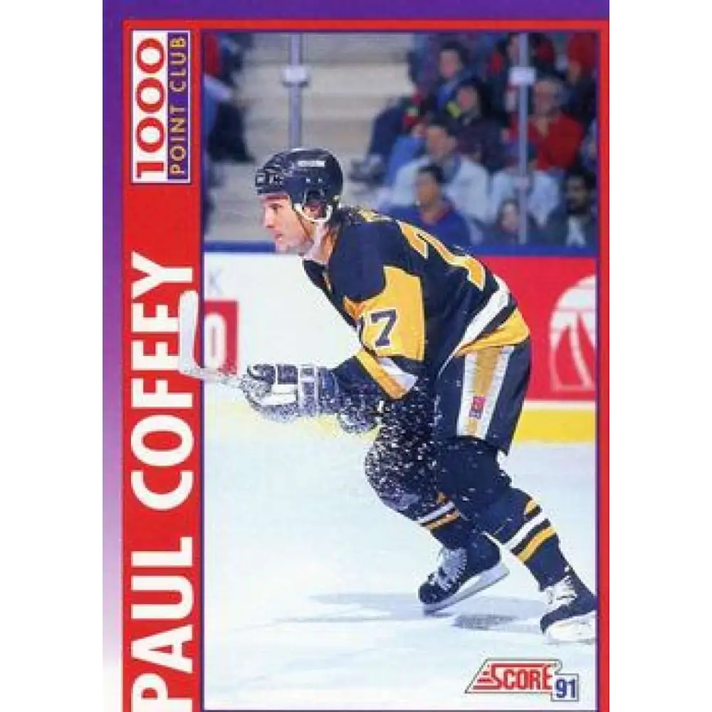 1991-92 Score American #372 Paul Coffey NM-MT Hockey Card  Image 1