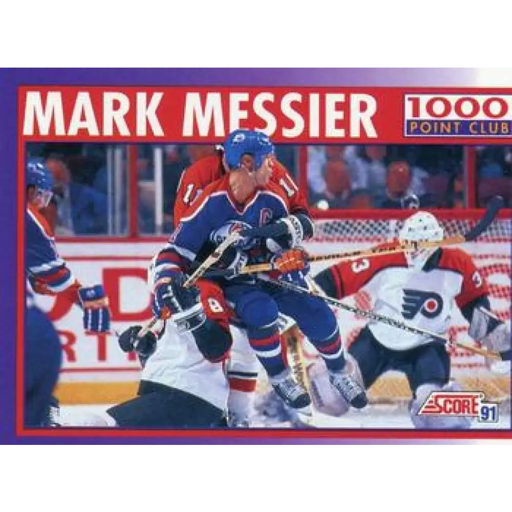 1991-92 Score American #373 Mark Messier NM-MT Hockey Card  Image 1