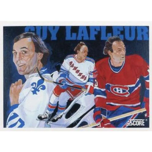 1991-92 Score American #403 Guy Lafleur NM-MT Hockey Card  Image 1