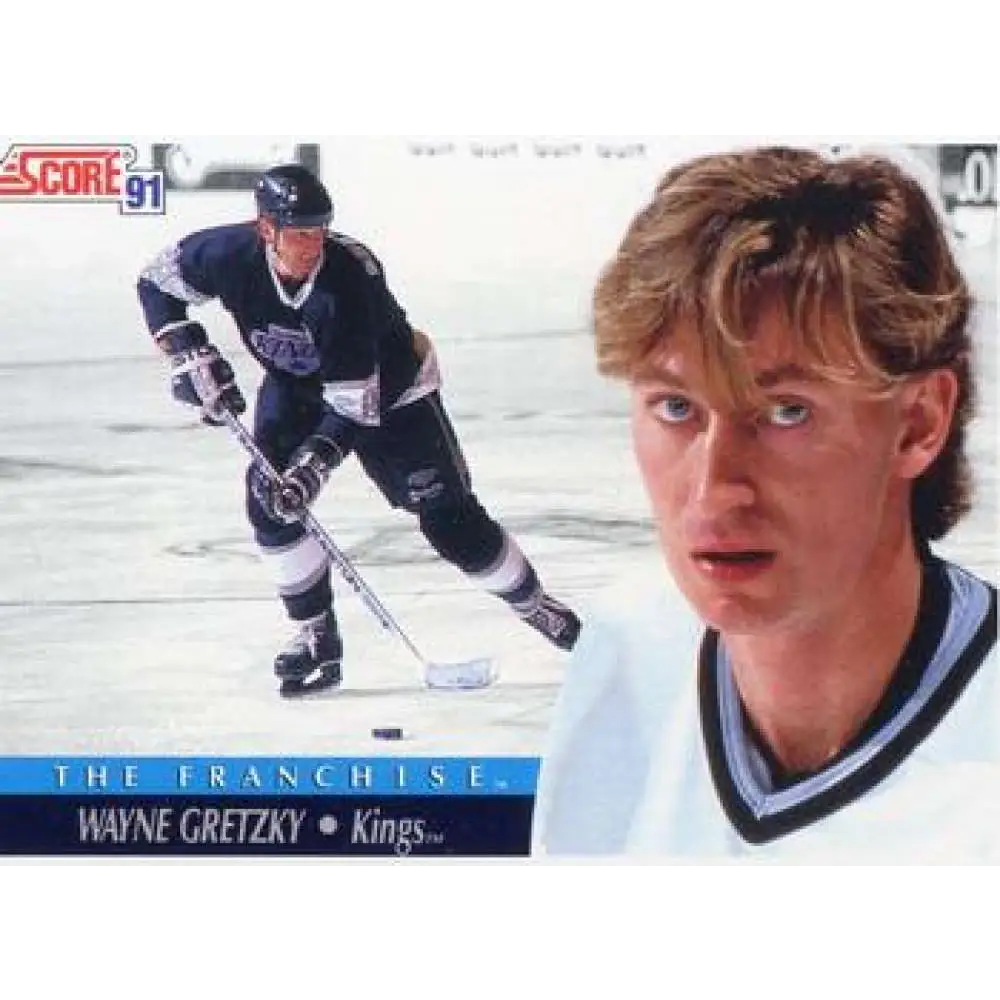 1991-92 Score American #422 Wayne Gretzky NM-MT Los Angeles Kings Hockey Card  Image 1