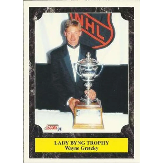 1991-92 Score American #434 Wayne Gretzky NM-MT Los Angeles Kings Hockey Card  Image 1