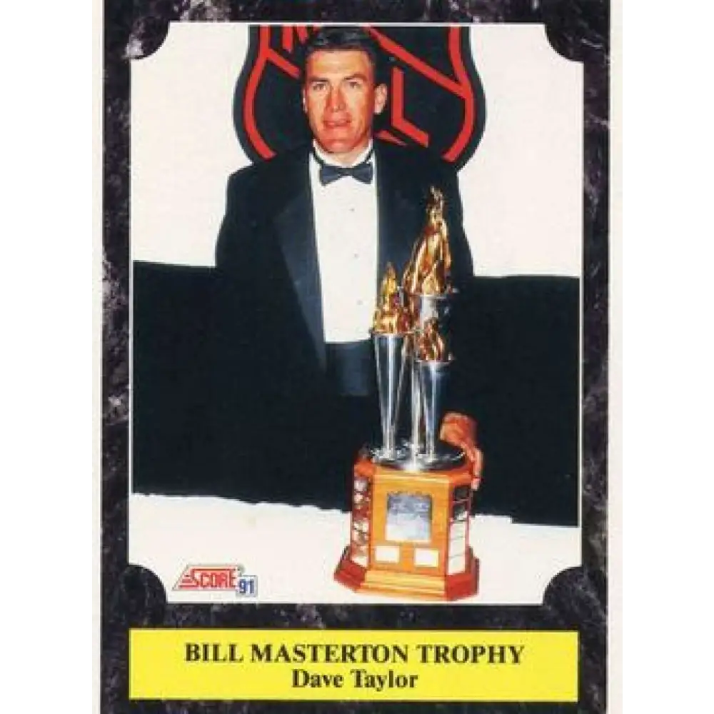 1991-92 Score American #435 Bill Masterton NM-MT Los Angeles Kings Hockey Card  Image 1
