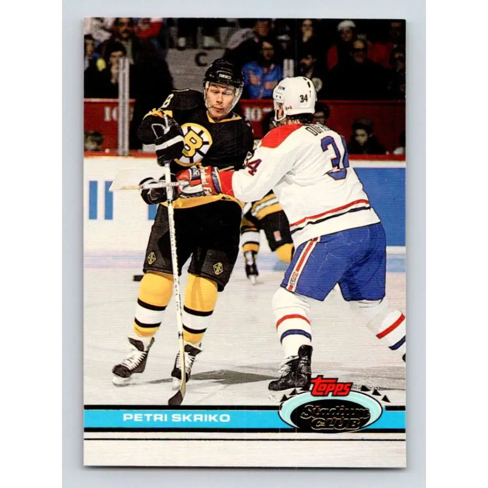 1991-92 Topps Stadium Club #315 Petri Skriko NM-MT Boston Bruins Hockey Card Image 1