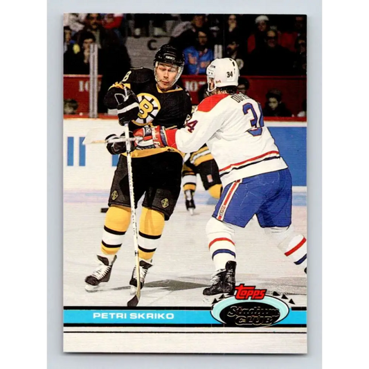 1991-92 Topps Stadium Club #315 Petri Skriko NM-MT Boston Bruins Hockey Card Image 1