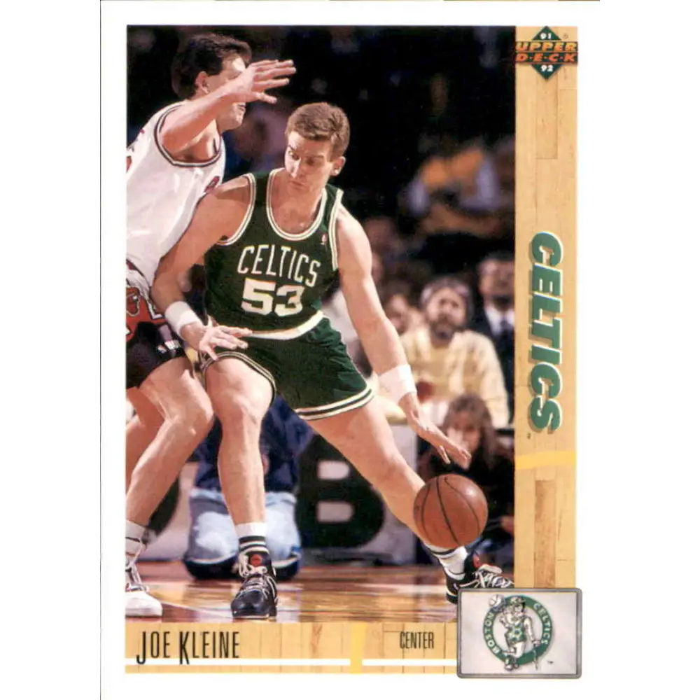 1991-92 Upper Deck #107 Joe Kleine NM-MT Boston Celtics Basketball Card Image 1