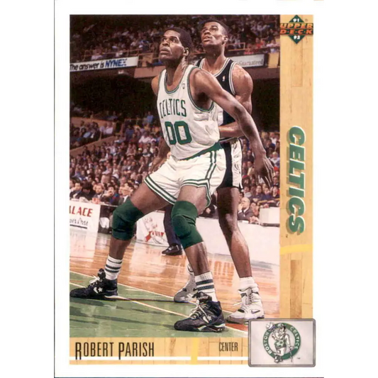 1991-92 Upper Deck #163 Robert Parish NM-MT Boston Celtics Basketball Card Image 1
