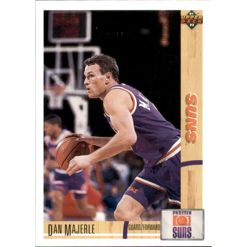 1991-92 Upper Deck #172 Dan Majerle NM-MT Phoenix Suns Basketball Card Image 1