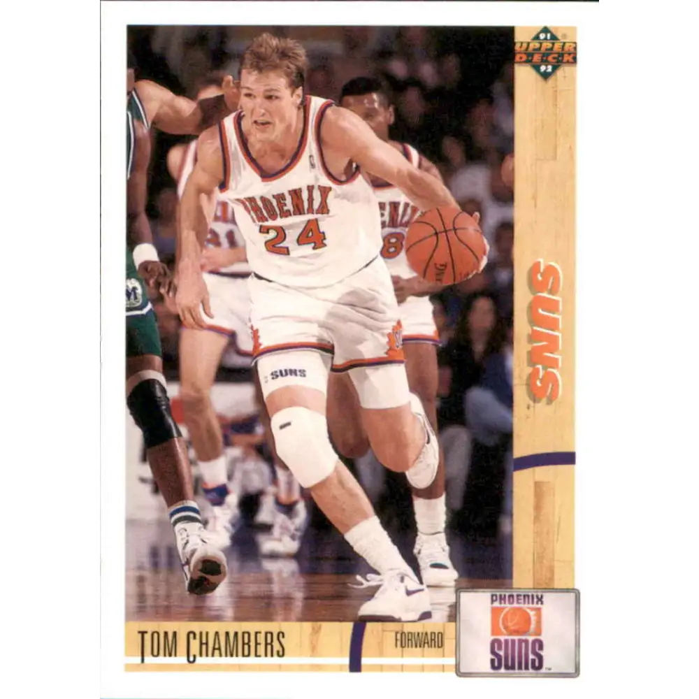 1991-92 Upper Deck #174 Tom Chambers NM-MT Phoenix Suns Basketball Card Image 1