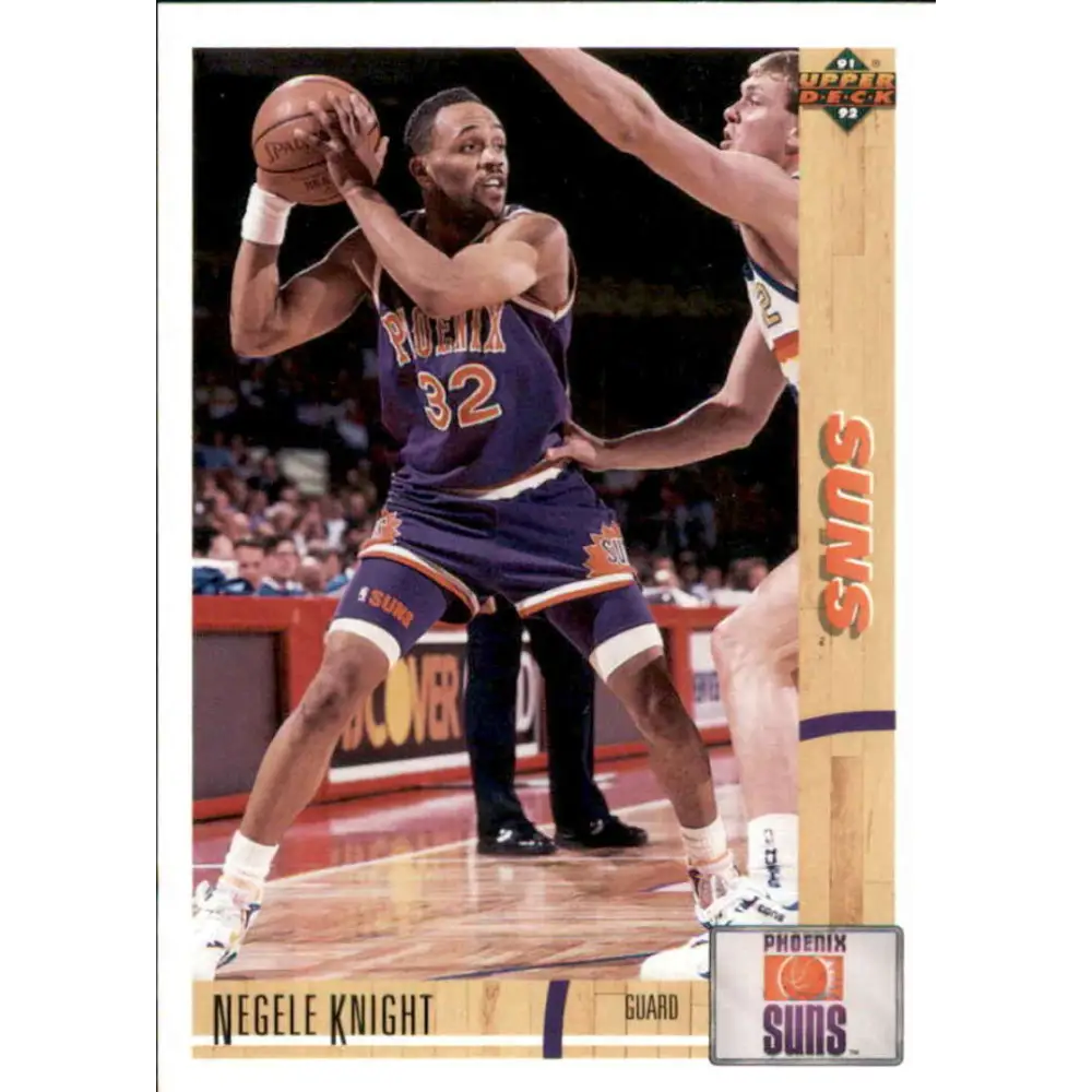 1991-92 Upper Deck #193 Negele Knight NM-MT Phoenix Suns Basketball Card Image 1