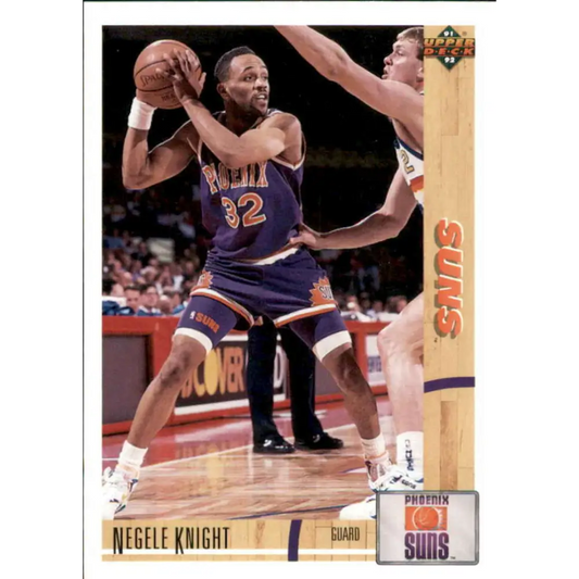 1991-92 Upper Deck #193 Negele Knight NM-MT Phoenix Suns Basketball Card Image 1